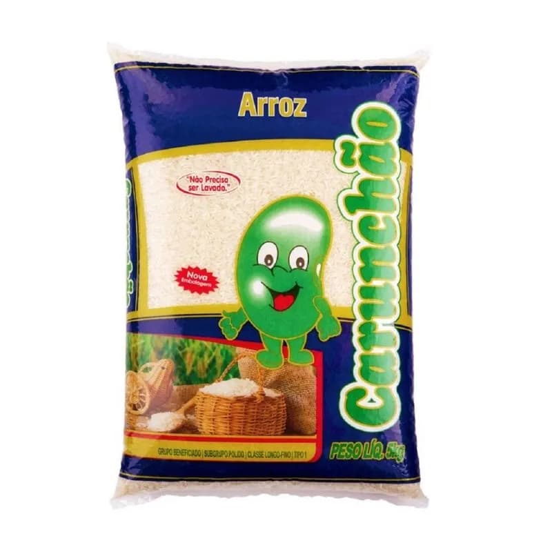 ARROZ CARUNCHÃO 5KG TIPO 1