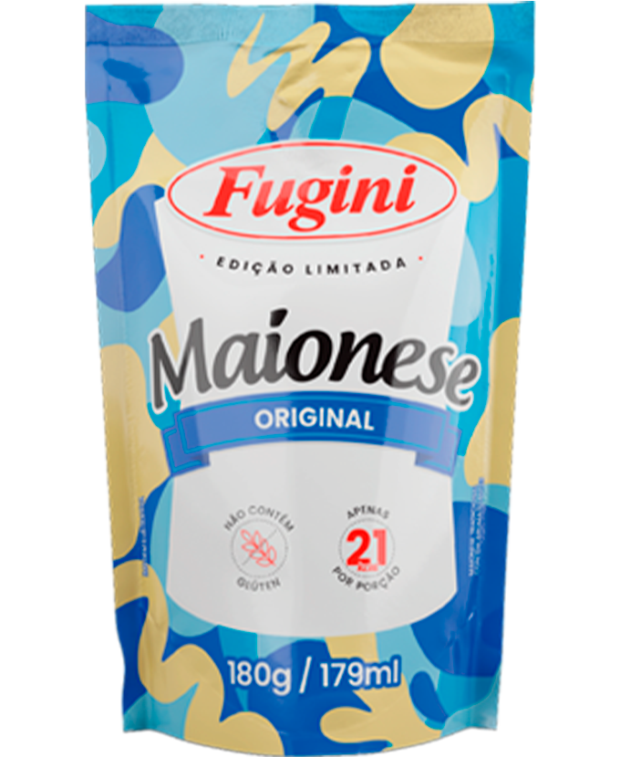 MAIONESE TRADICIONAL FUGINI SACHÊ 180G