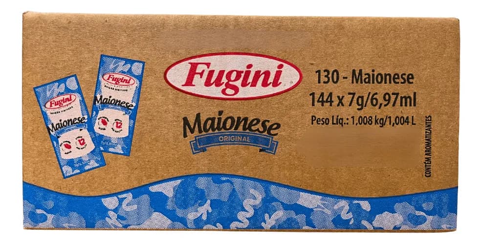 MAIONESE FUGINI SACHÊ 7G X144 