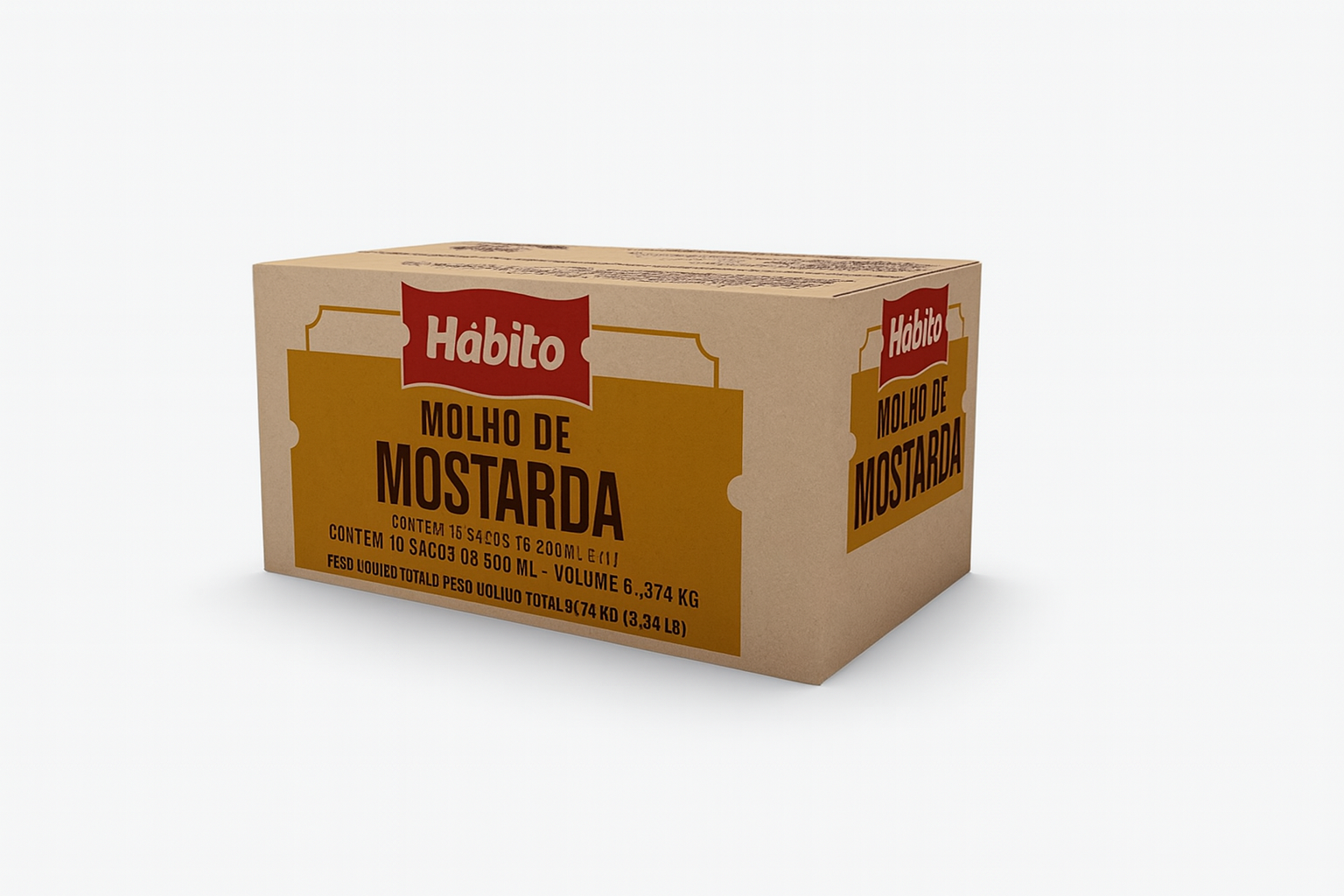 MOLHO SABOR MOSTARDA HÁBITO SACHÊ 140x6g