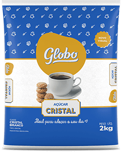 AÇUCAR CRISTAL GLOBO 2KG