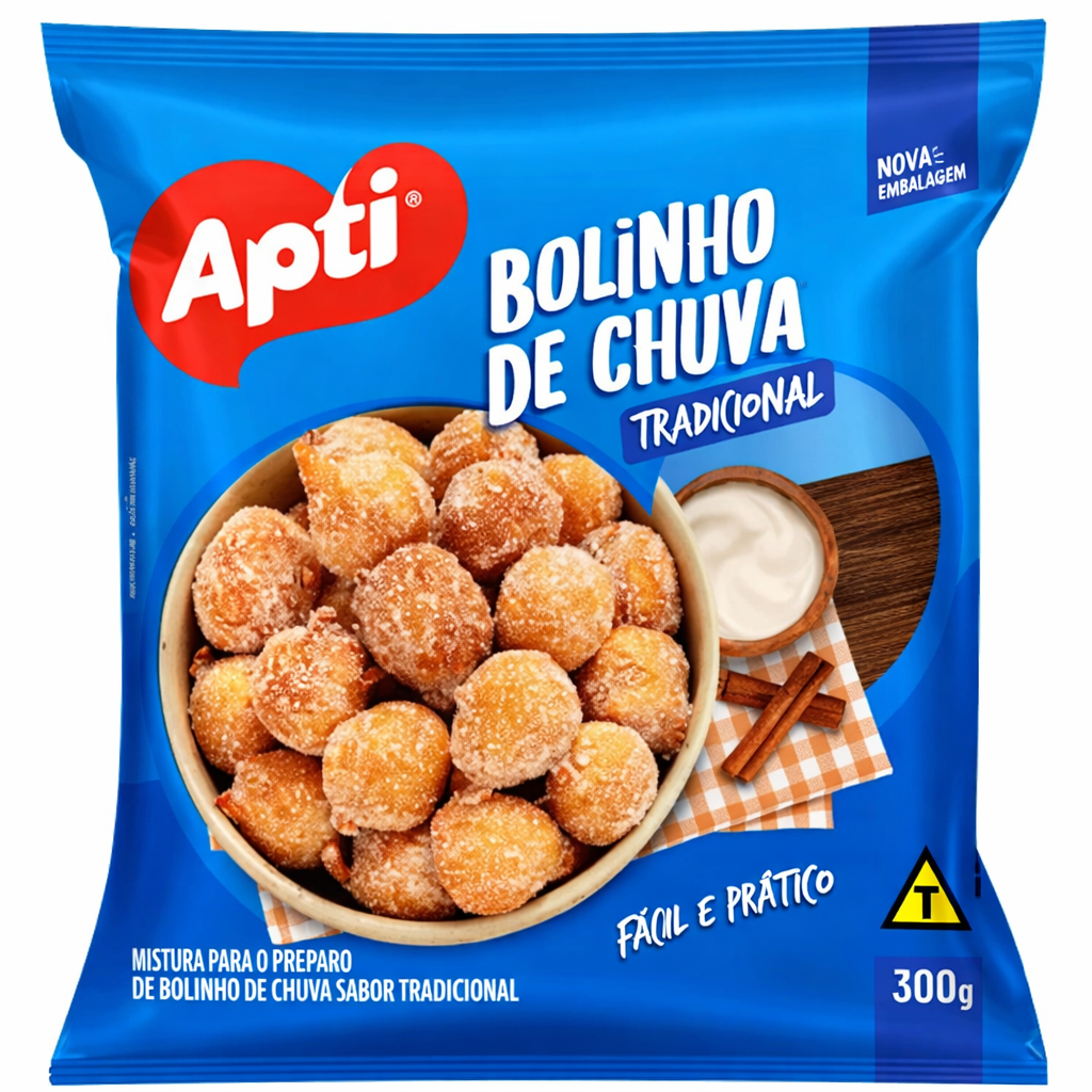 MISTURA PARA BOLINHO DE CHUVA TRADICIONAL APTI 300G