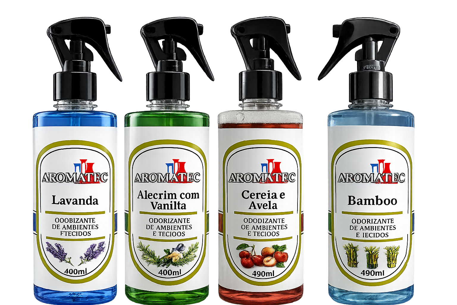 Aromatizante para ambientes 400ml Aromatec