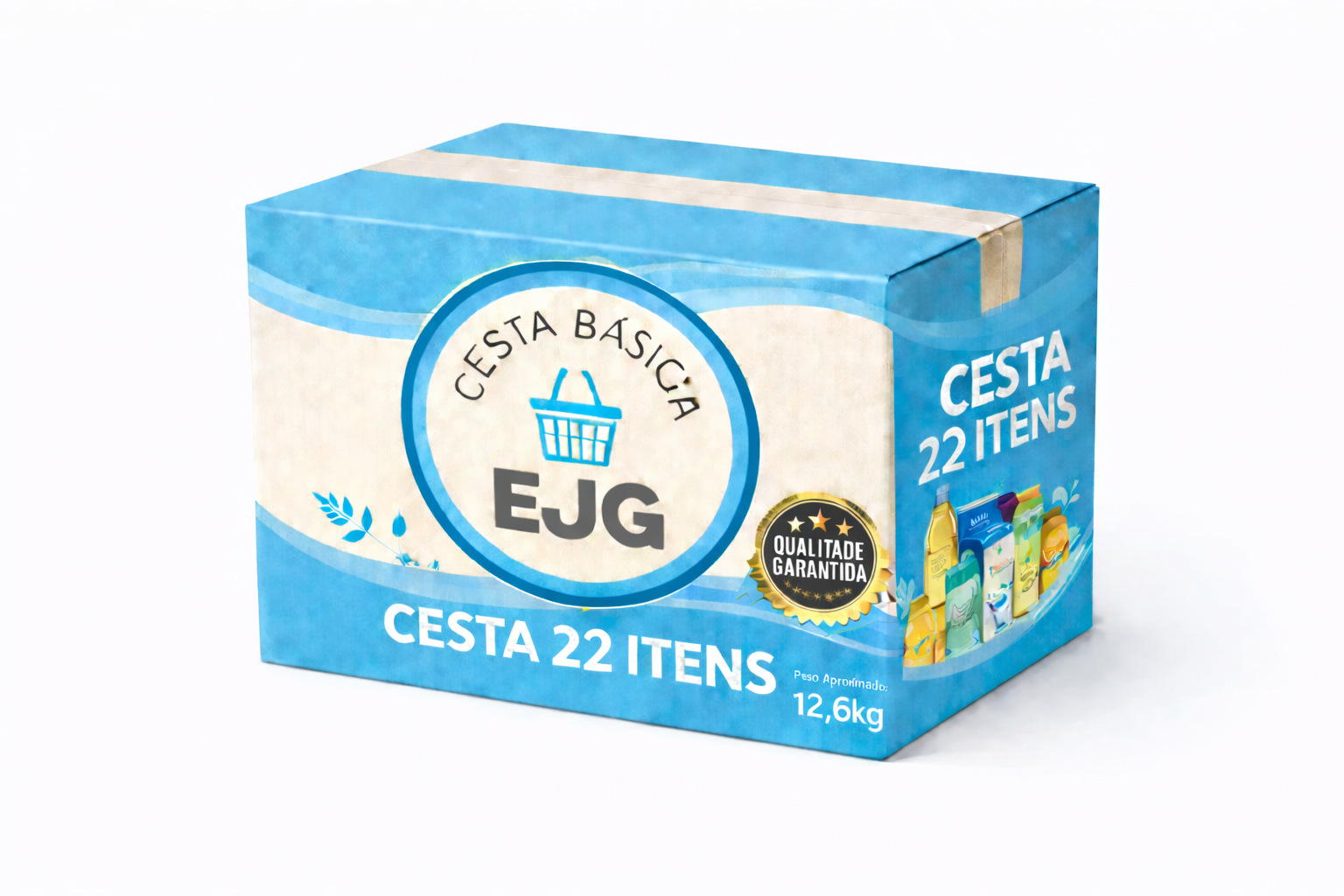 CESTA FAMILIA DOAÇÃO KIT 6